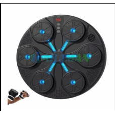 Музична боксерська мета тренажер (підсвічування, Bluetooth, музика, рукавички мма в комплекті)
